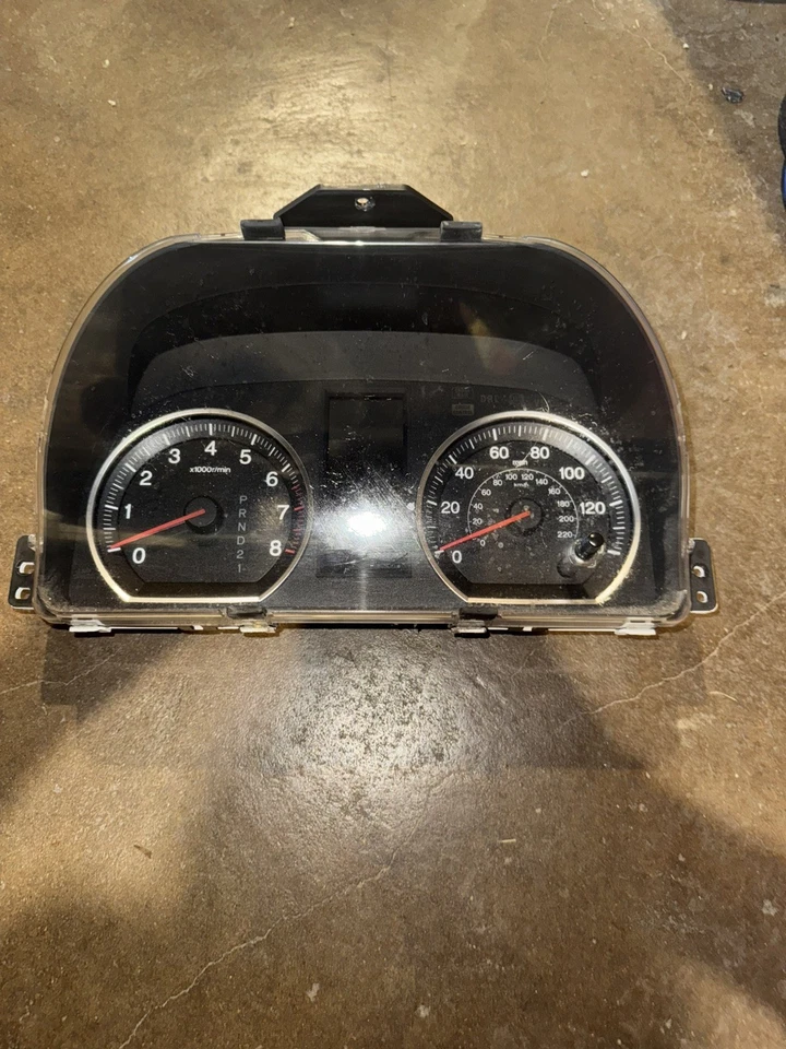Cuadro de instrumentos velocímetro Honda CR-V 2007-2009 AWD original de fábrica OEM Foto 3 de 4