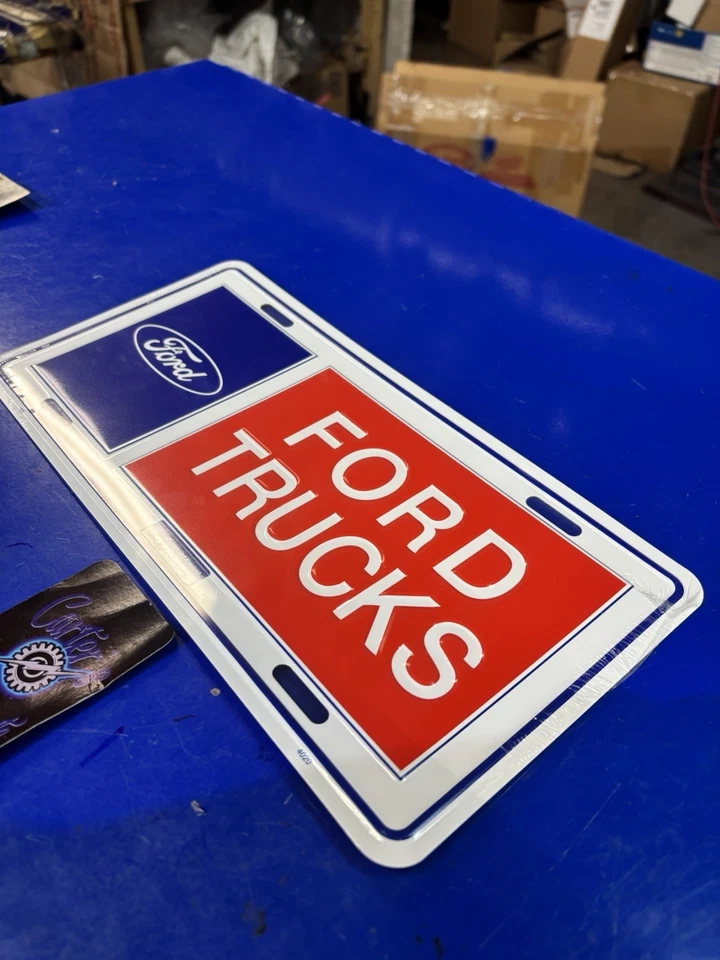 Классический FORD TRUCKS F150 F250 номерной знак ярлык рельефный металлический штамп #133 - Изображение 4 из 4