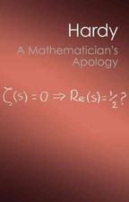 A Mathematician's Apology by G.H. Hardy (English) Paperback Book