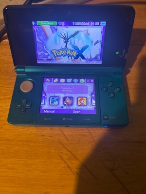 Nintendo 3DS aquablaues Handheld-System