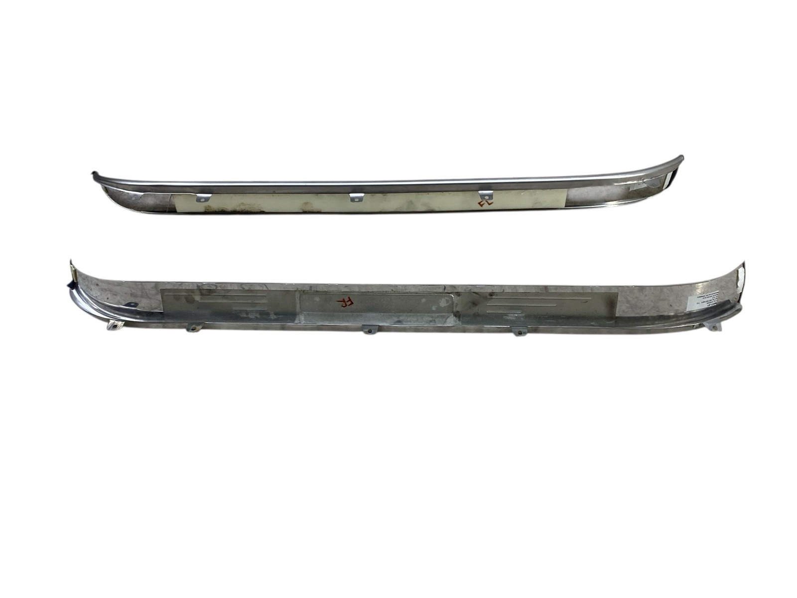2015 BENTLEY CONTINENTAL LEFT & RIGHT OUTER SILL SCUFF PLATE COVER PANEL SET 2