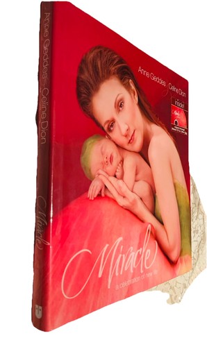 Anne Geddes & Celine Dion. Miracle: A Celebration of New Life. Hardcover & CD - Foto 2 di 24