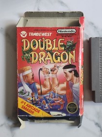 Doble drag&oacute;n. Solo juego y caja. NES Nintendo. Aut&eacute;ntico. Probado. Bueno