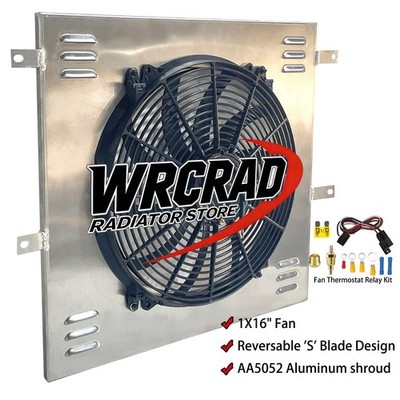Aluminum Radiator Shroud Fan for 1999-2005 JEEP GRAND CHEROKEE WJ WG 4.0L 4.7L