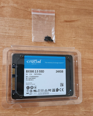 Crucial CT240BX500SSD1 2.5 inch 240GB SATA III SSD