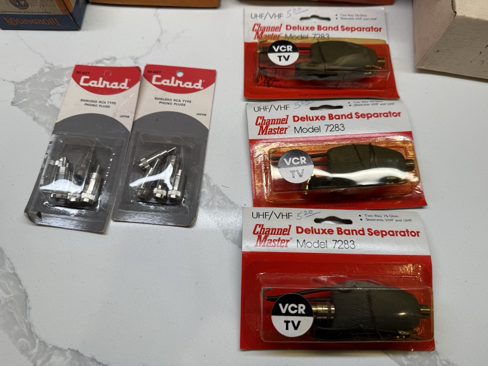 Misc Vintage TV Parts Lot - Free Shipping