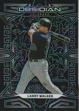 Larry Walker 2023 Chronicles Baseball - Obsidian #38 - Colorado Rockies