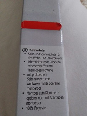 Verkäufe Meinem Termo Rollo