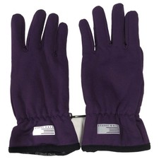 Womens Purple Performance Fleece Insulated Winter Gloves X-Large