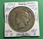 1927 United States Peace Silver Dollar $1.00