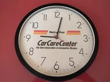 Parts Plus Auto Parts Car Care Center Clock