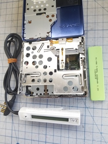 SHARP MD-DR7 MDLP Minidisc MD Player Walkman Repaired Japan - Picture 2 of 5