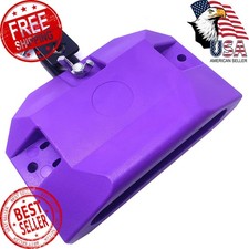 TUOREN Cowbell Block 5.9inch Purple