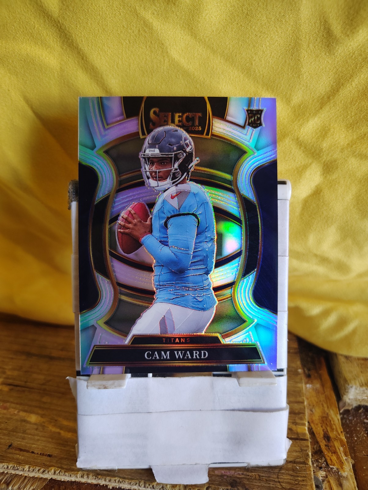 2025 Panini Select Cam Ward (Concourse Silver Holo) RC #26