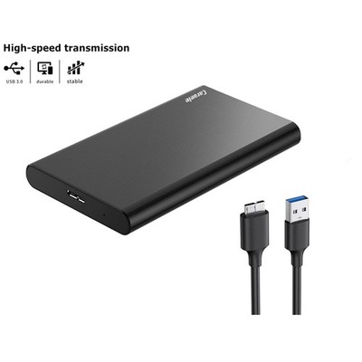 Sturdy 500GB USB 3.0 External HDD Ultra-Fast Transfer