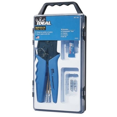 Ideal 31-156 S-Class Fiberglass Fish Tape Field Application Kit (Repair Kit)
