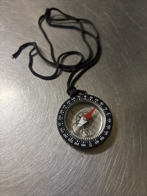 Map Compass Ruler Camping Boating Orienteering Magnifying Scale Scout Hiking