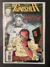 PUNISHER: ORIGIN OF MICROCHIP #1 (MARVEL 1993) ONE-SHOT ORIGIN STORY 🔥 NICE!