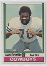 1974 Topps Rayfield Wright #54 HOF 2k3