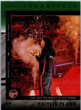 2025 Panini Caitlin Clark Chronicled #57 Life Style Green Holo Fever