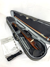 NEAR MINT YAMAHA SV-200 Electric Silent Violin Brown Used From JAPAN
