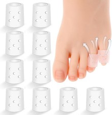 Pinky Toe Protector, 10Pcs Soft Silicone Sleeves for 1 Count Pack of 10