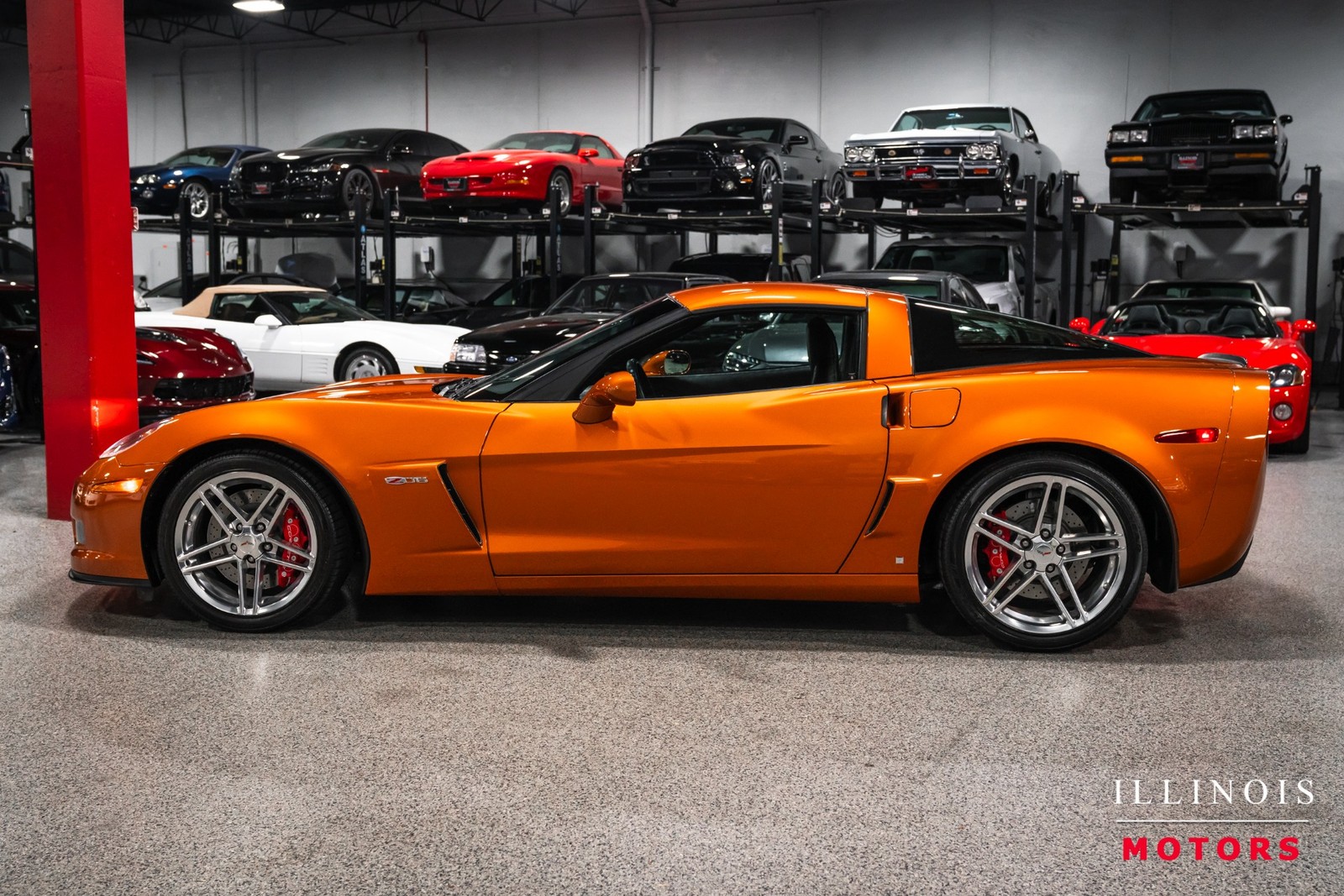2007 Atomic Orange Metallic Tintcoat Chevrolet Corvette   | C6 Corvette Photo 2