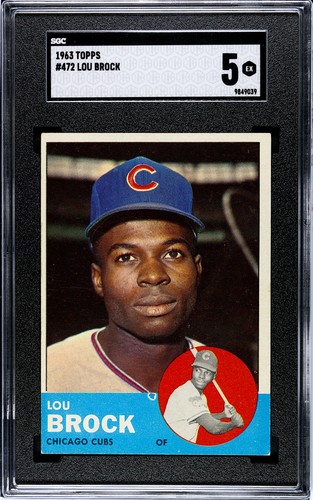1963 Lou Brock #472