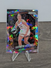 Kathryn Westbeld Phoenix Mercury 2025 Silver Prizm Panini RC Cracked Ice #29
