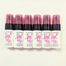 Lot 6 MAC Fix Stay Over Setting Spray Alcohol-Free 13 ml/0.44 fl.oz Travel Size