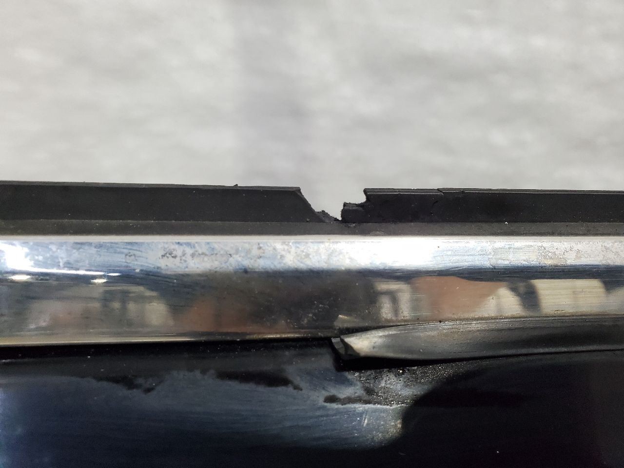 1991 Bentley Turbo R OEM Black Left Rear Side Bare Shell Assembly