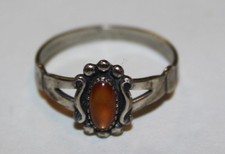 WM WHEELER Sterling Silver SOUTHWESTERN Band Ring sz 9