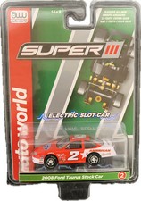 Auto World Super III 2008 Ford Taurus Stock Car Slot Car   Brand New 