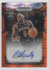 2019 Panini Prizm Draft Picks Orange Pulsar 12/20 Jarrell Brantley #50 Auto 02v3