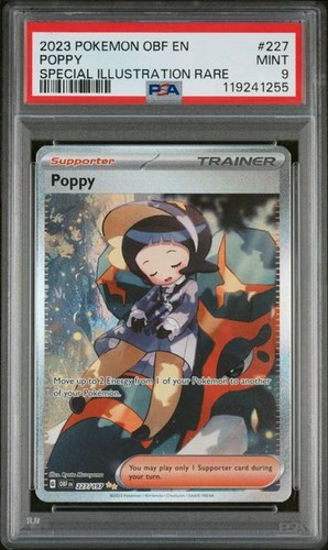 Poppy graded PSA 9 for sale on eBay