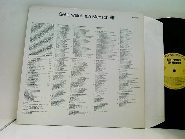 Seht, Welch Ein Mensch Religiöse Musik Various: - Bild 2 von 4