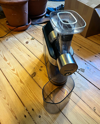 PHILIPS HR1949/20 Avance 1L QuickClean Slow Juicer 200 Watt Entsafter Edelstahl