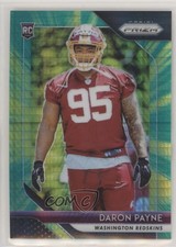 2018 Panini Prizm Rookie Hyper Prizm 20/275 Daron Payne #245 mq7