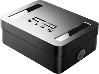 Metal Time Lock Box Phone Safe with Digital Timer for Focus and Wellness Control