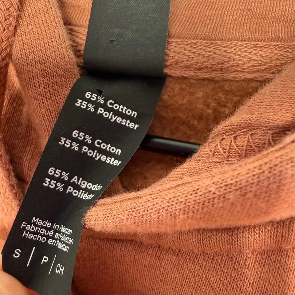 Moletom com capuz Whataburger rosa empoeirado tamanho pequeno - Imagem 4 de 4