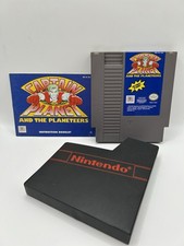 Captain Planet and the Planeteers (Nintendo NES, 1991) W/Manual Tested Clean