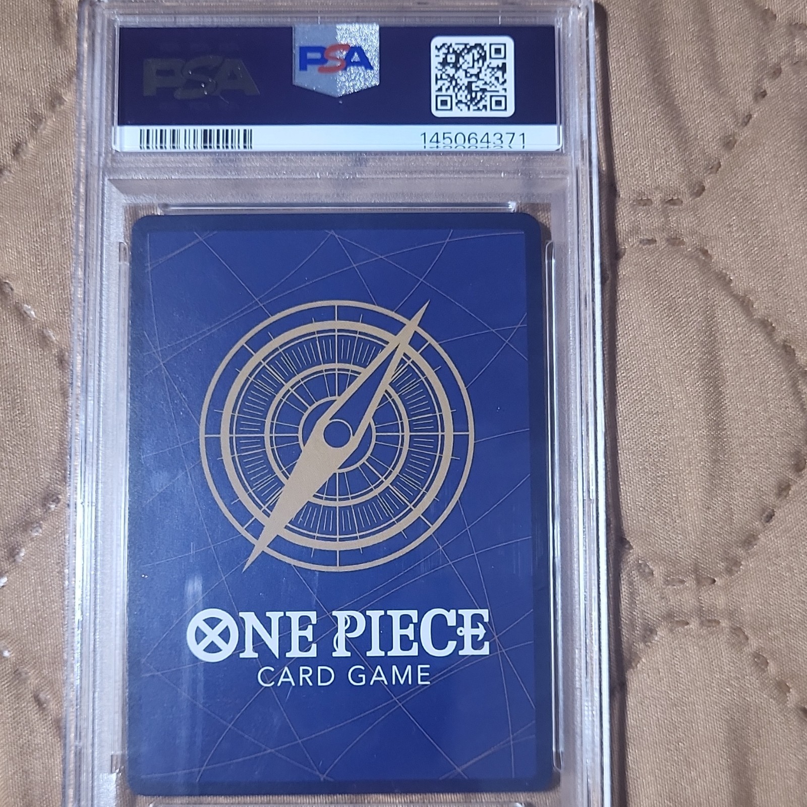 Bandai One Piece Card Game Nami OP01-016 Premium 25th Ed EN Foil PSA 10 view 2