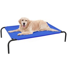 PHYEX Elevated Dog Bed for Large Dogs, 50.5" Raised Breathable Mesh, Indoor/Outd