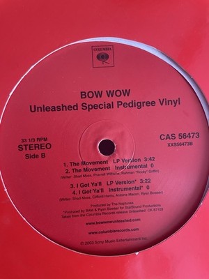 Bow Wow, Unleashed Special Pedigree Vinyl, (12'', EP, Promo), NM or M-, 388100982
