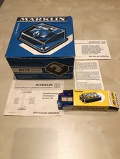 Märklin Trafo 6117 Pr. 220V 50Hz 30VA - Stellpult 7072 -Kabel Top Zustand Ovp