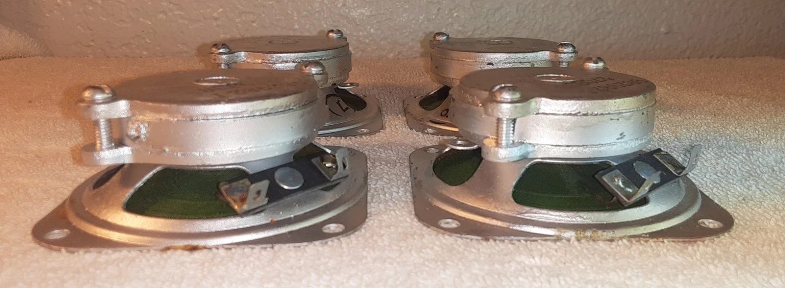4 Vintage 2 3/4" Audio  Speakers/ Manufacturer Quam-Nichols? image 5