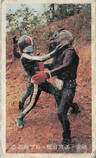 Kamen Rider vs Shocker Monster Menko Card Grumman F-14 Tomcat Japan Vintage