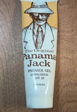 Discontinued Panama Jack Parasol Gel Sunscreen SPF 10 2 oz tube Prop