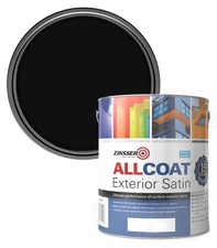 Zinsser All Coat Exterior Satin | All Sizes | Ready Mixed Colours