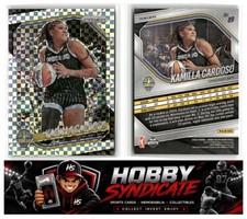 2025 Panini Prizm WNBA #89 Kamilla Cardoso Checkerboard Prizm Case Hit